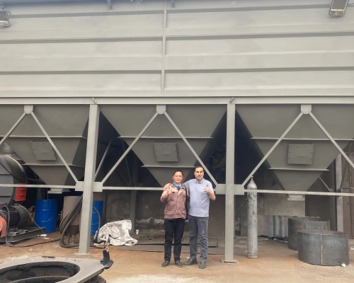 Foundry Workshop Dust & Exhaust Gas Renovation Foundry Workshop Dust & Exhaust Gas Renovation